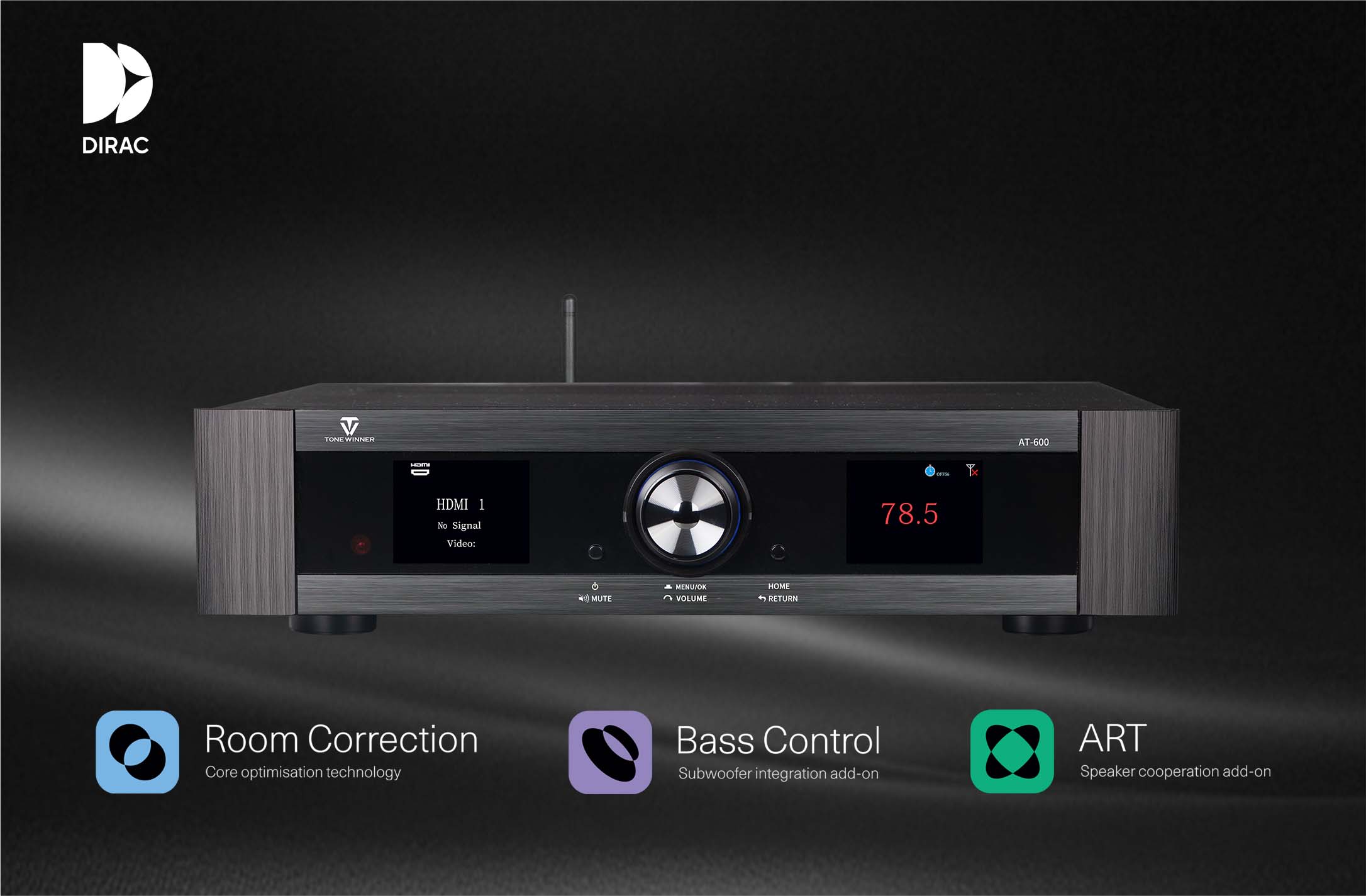 Tonewinner Audio obtient la certification Dirac Live