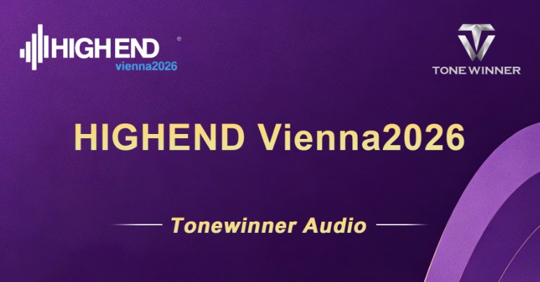 Présentation audio Tonewinner au salon High-End Vienna 2026
